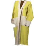 مانتو بلند سجاف دار جیب دار